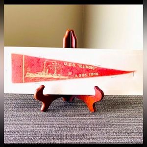 Military Memorial Felt Pennant Flag